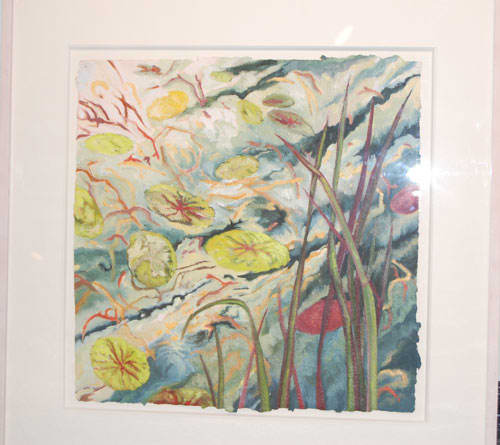 Sunset Pond by Jane Abrams 