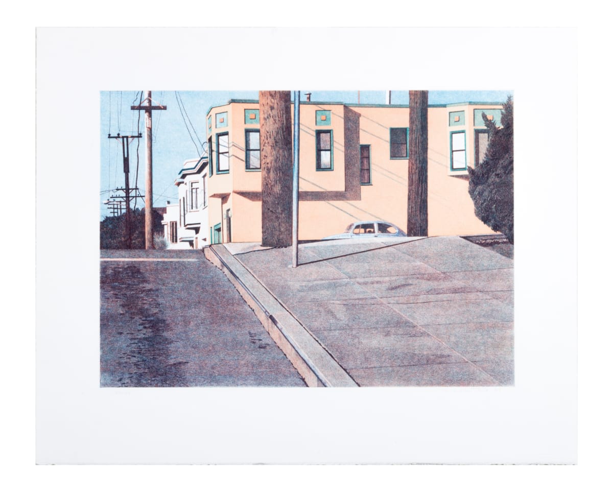 Mississippi Street Intersection by Robert Bechtle 
