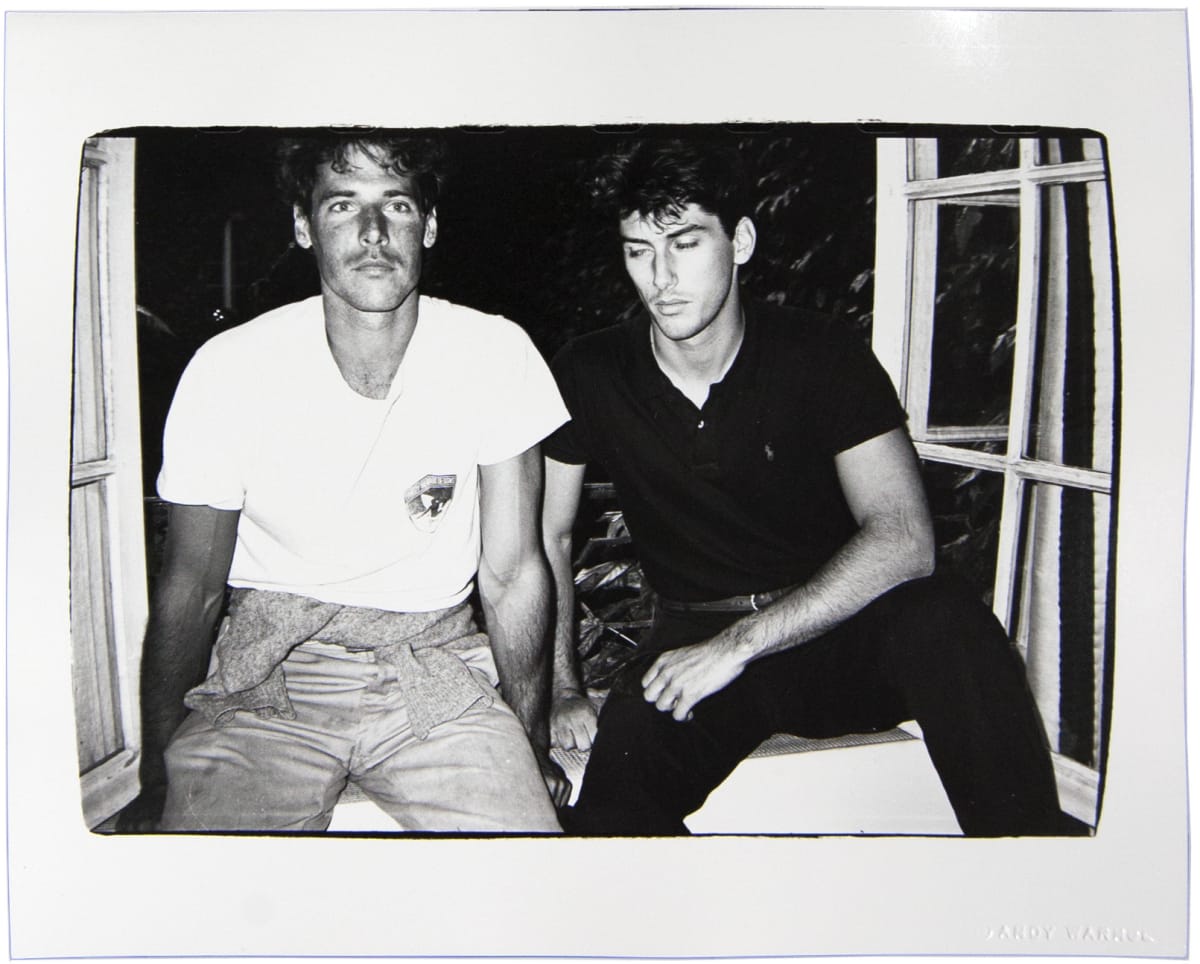 Two Male Models by Andy Warhol 