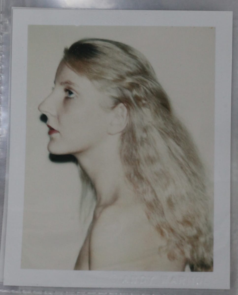 Unidentified Woman (young blond girl) by Andy Warhol 