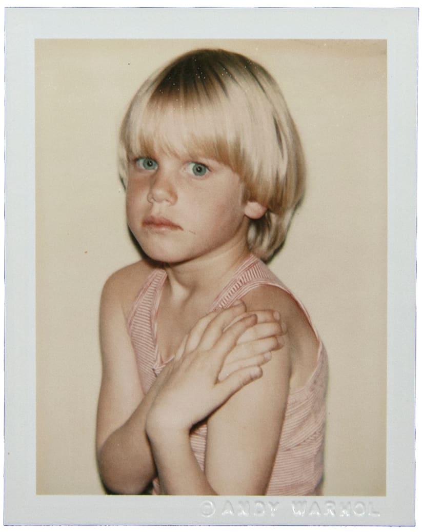 Unidentified Boy (Bowl-Cut Hair) by Andy Warhol 