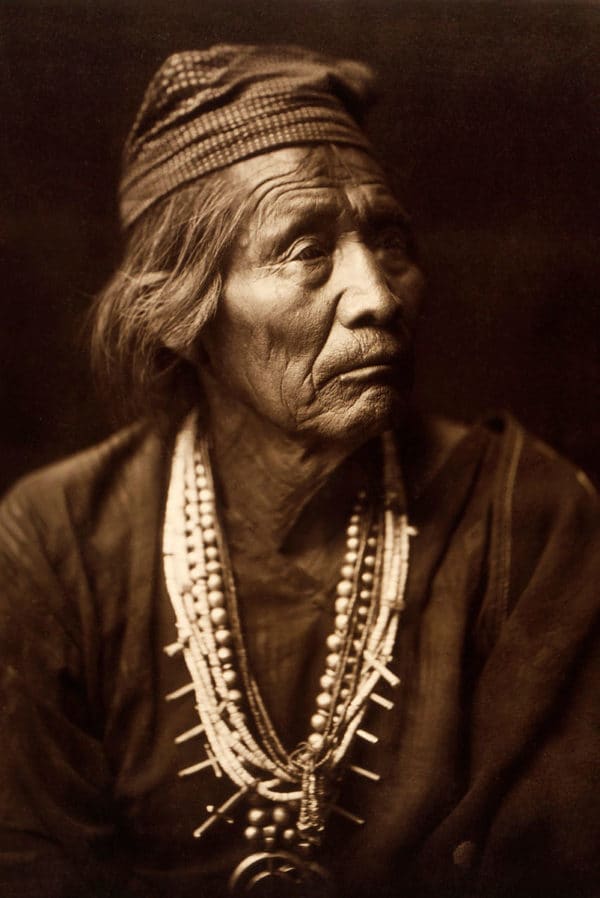 Něsjája Hatáli - Navajo by Edward Sheriff Curtis 