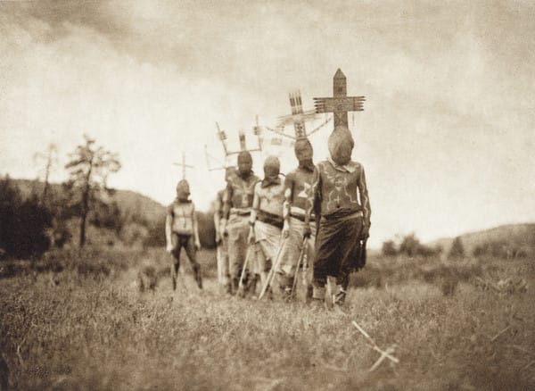 Apache Gaún by Edward Sheriff Curtis 