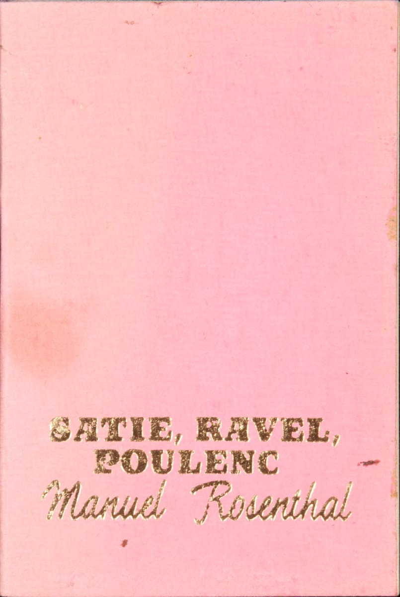 Untitled (Wall Shelf-"Satie, Ravel. Poulenc by Manuel Rosenthal) by Stella Waitzkin 