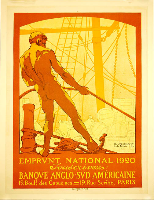 Emprunt National 1920 Souscrivez: BANQUE ANGLO-SUD AMERICAINE by H. de Renaucourt L. de Tugny 