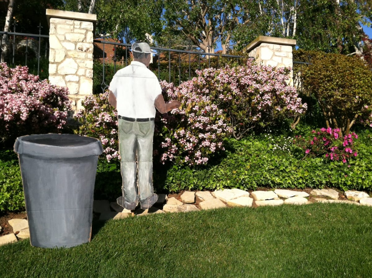 Gardener, Strada Corta Road, Bel Air by Jay Lynn Gomez & David Feldman 