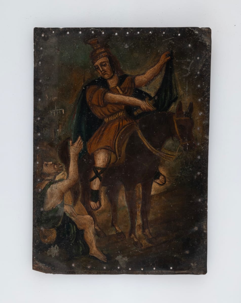 Saint Martin Dividing His Cloak by Unknown 