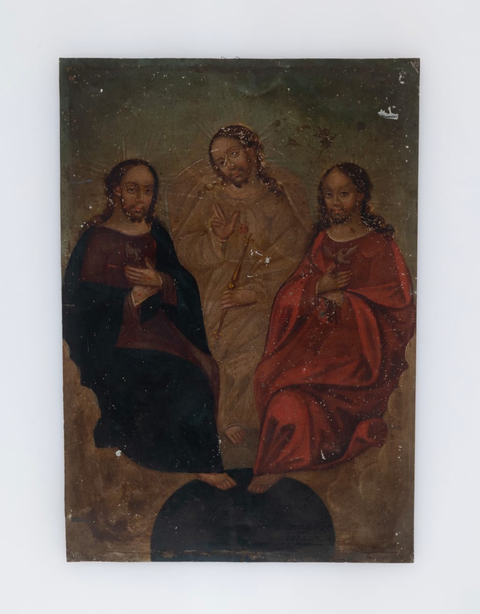 La Santísima Trinidad, The Holy Trinity by Unknown 