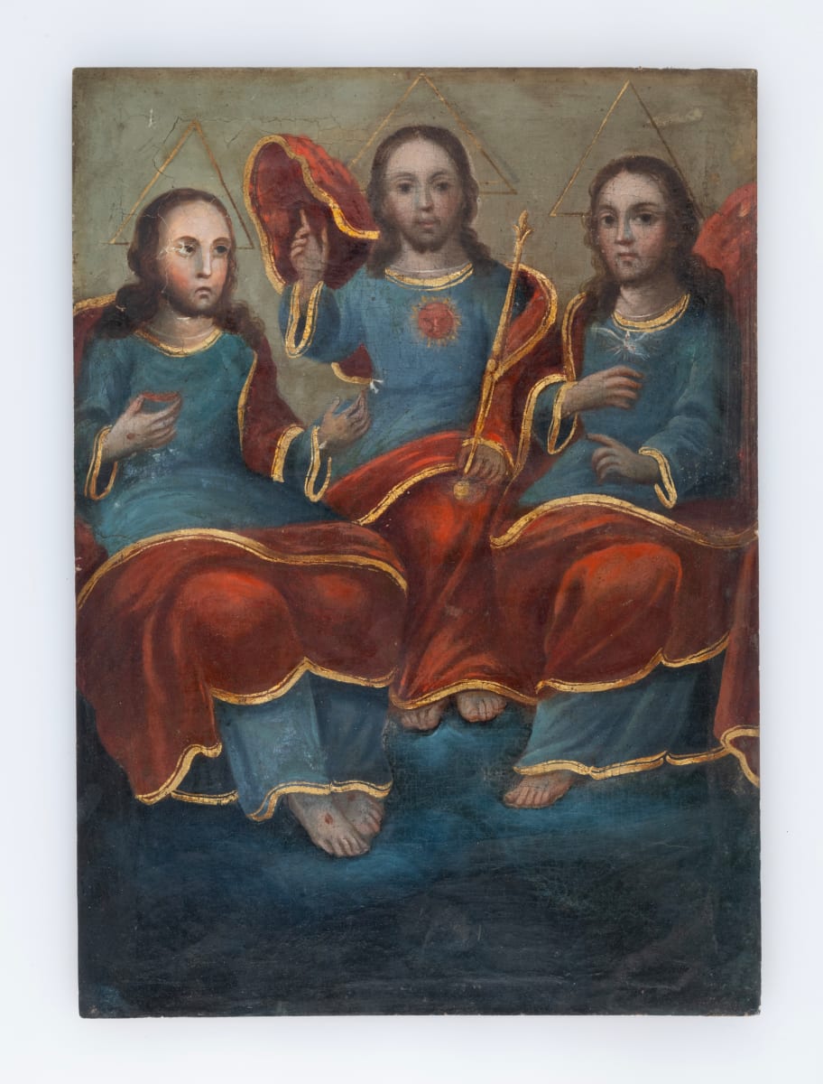 La Santísima Trinidad, The Holy Trinity by Unknown 