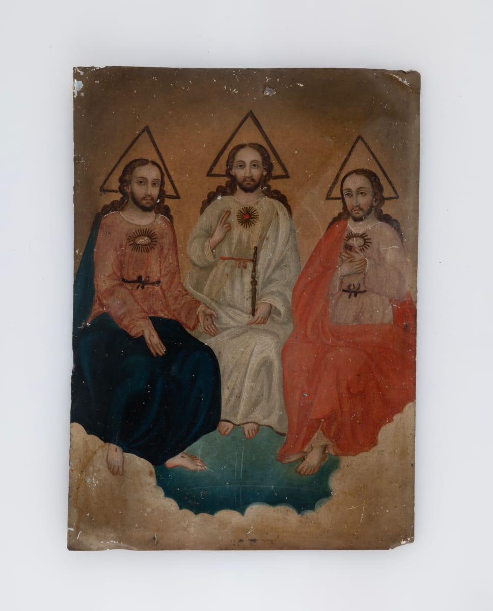 La Santísima Trinidad, The Holy Trinity by Unknown 