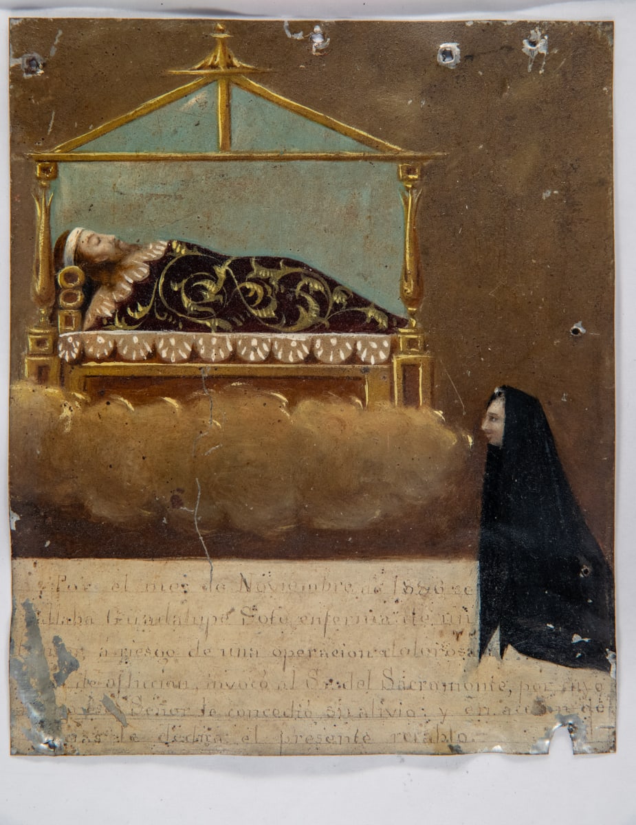 Ex-voto, November 1886 by Anonymous  Image: Photo Credit: Emmanuel Ramos-Barajas