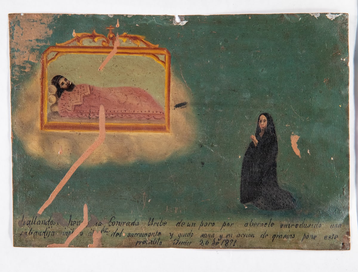 Ex-Voto, June 20, 1871 by Anonymous  Image: Photo Credit: Emmanuel Ramos-Barajas