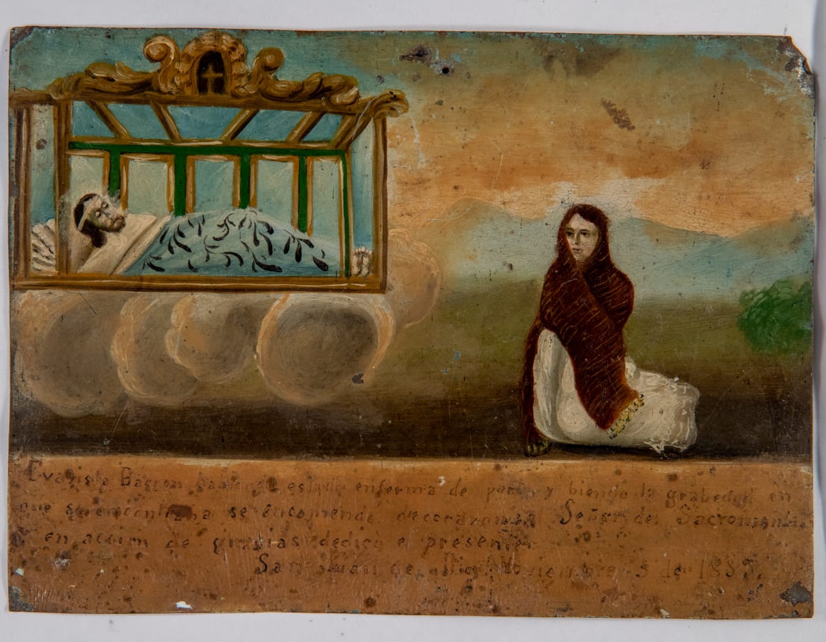 Ex-voto, September 5, 1885 by Anonymous  Image: Photo Credit: Emmanuel Ramos-Barajas