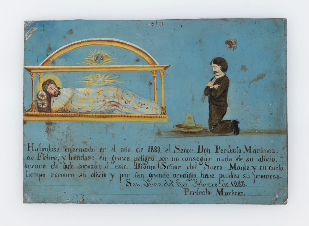 Ex-voto, February 1888 by Unknown 