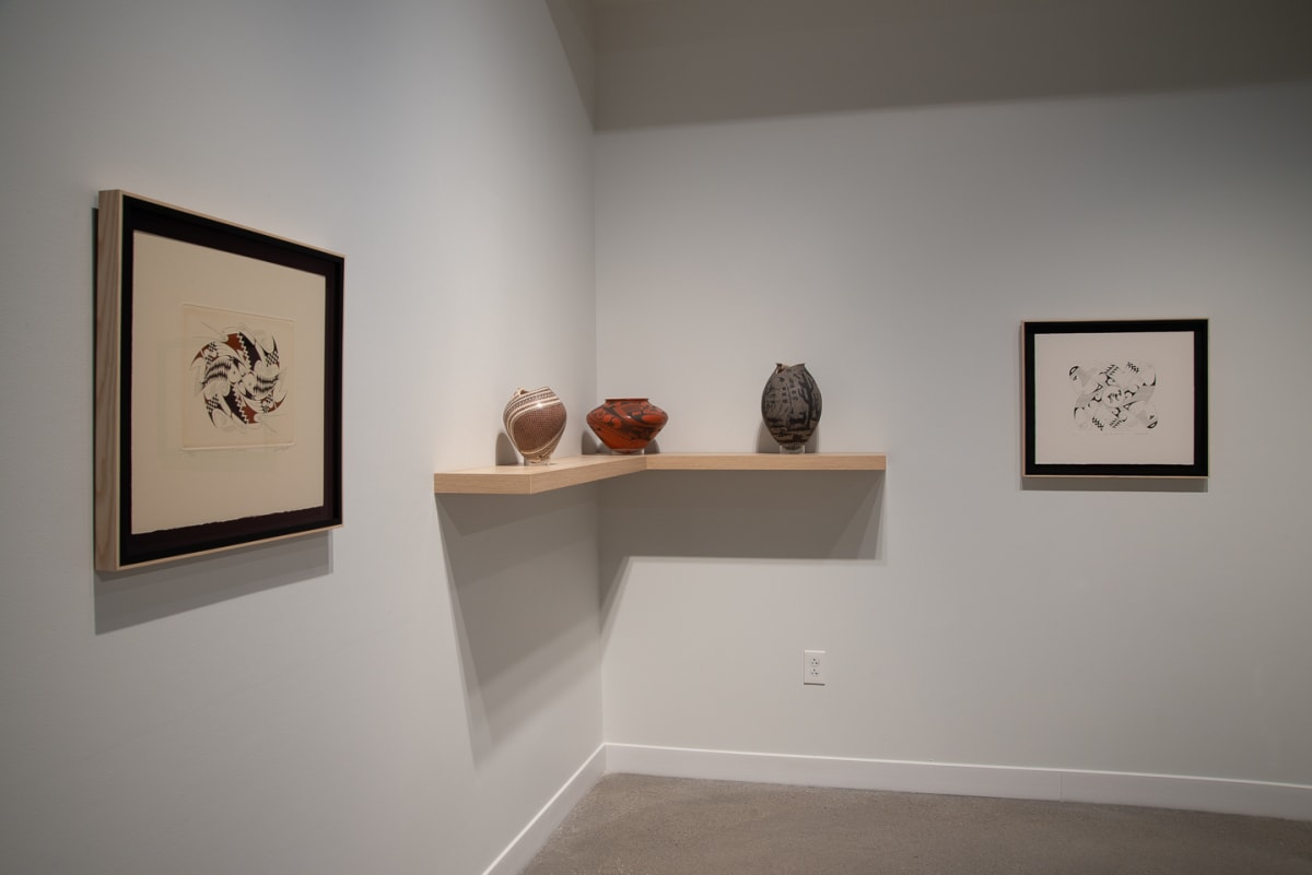 01 Installation view Mata Ortiz: Highlights from the Lysbeth Warren Anderson Collection. Image by: Nick Gialanella, 2024 by Mata Ortiz 