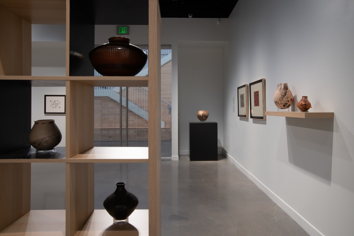 12 Installation view Mata Ortiz: Highlights from the Lysbeth Warren Anderson Collection. Image by: Nick Gialanella, 2024 by Mata Ortiz 