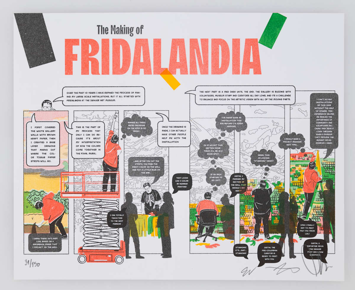 The Making of Fridalandia by Justin Favela 