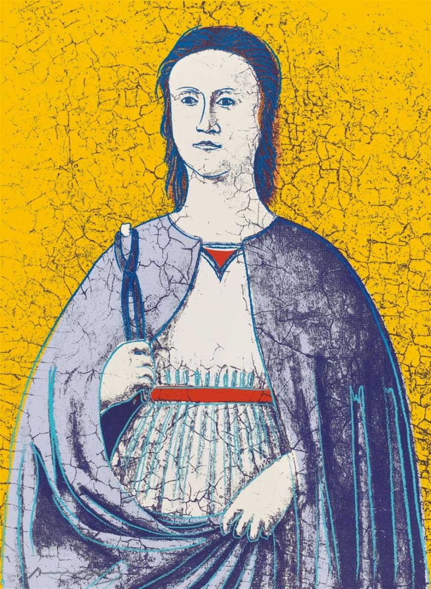 Saint Apollonia by Andy Warhol 