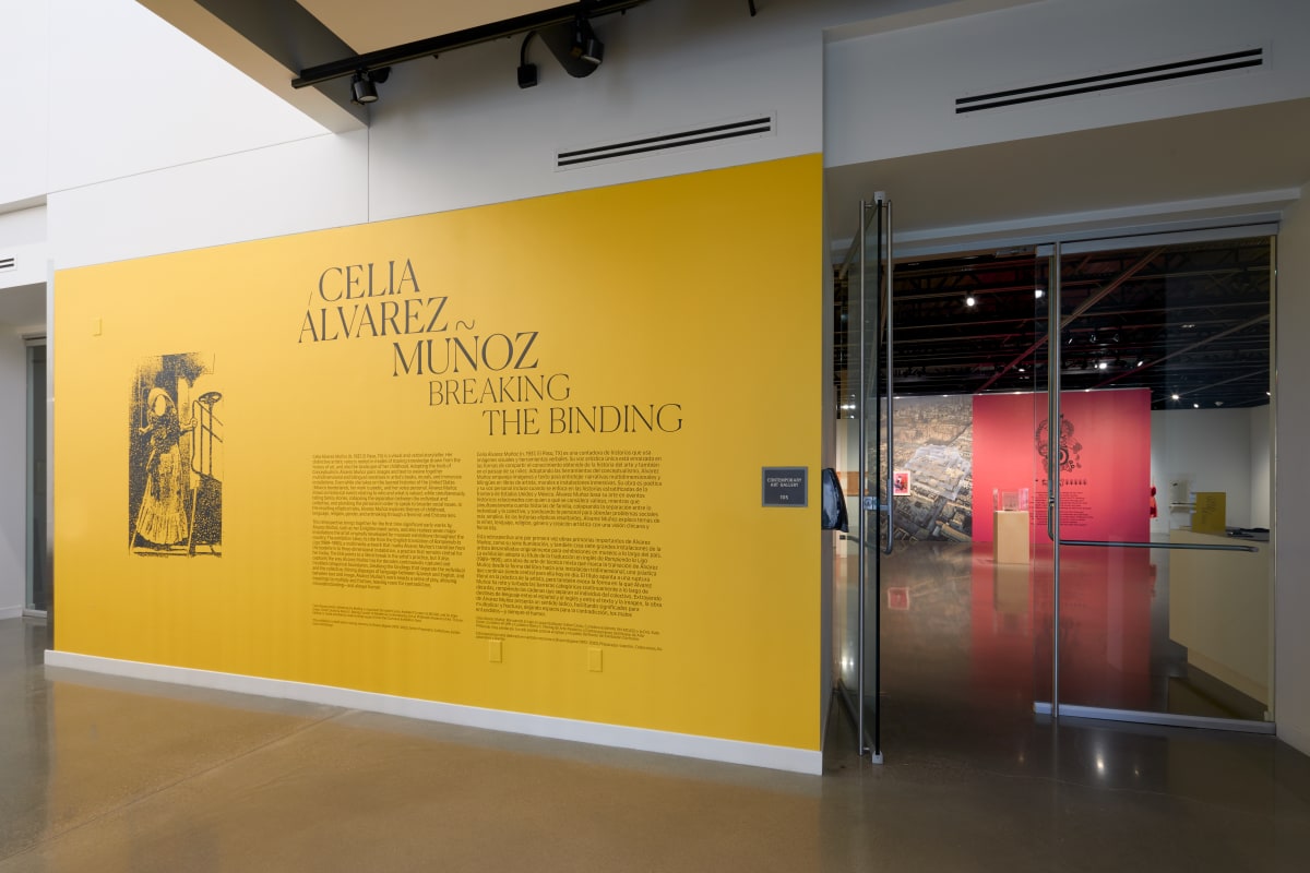 1 Installation view – Celia Álvarez Muñoz: Breaking the Binding by Celia Álvarez Muñoz 