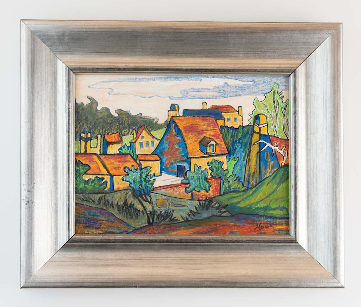 Provincial Village by Barbara Howe 
