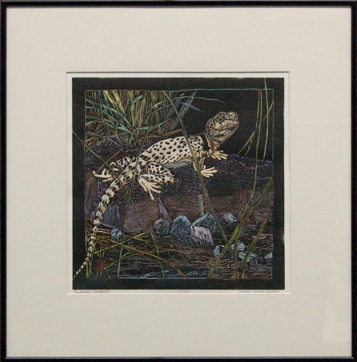 Defiant Lizard by Nancy Frost Begin 