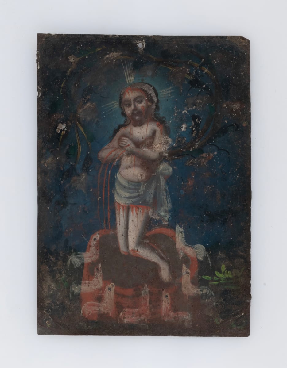 La Vendimia Mística, El Varón Eucarístico de Dolores, Mystical Vine, The Eucharistic Man of Sorrows by Unknown 