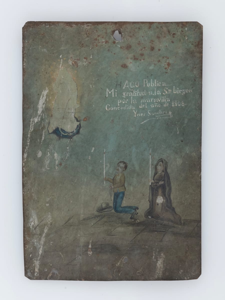 Ex-Voto: Nuestra Señora de la Concepcion, Our Lady of the Immaculate Conception by Unknown 