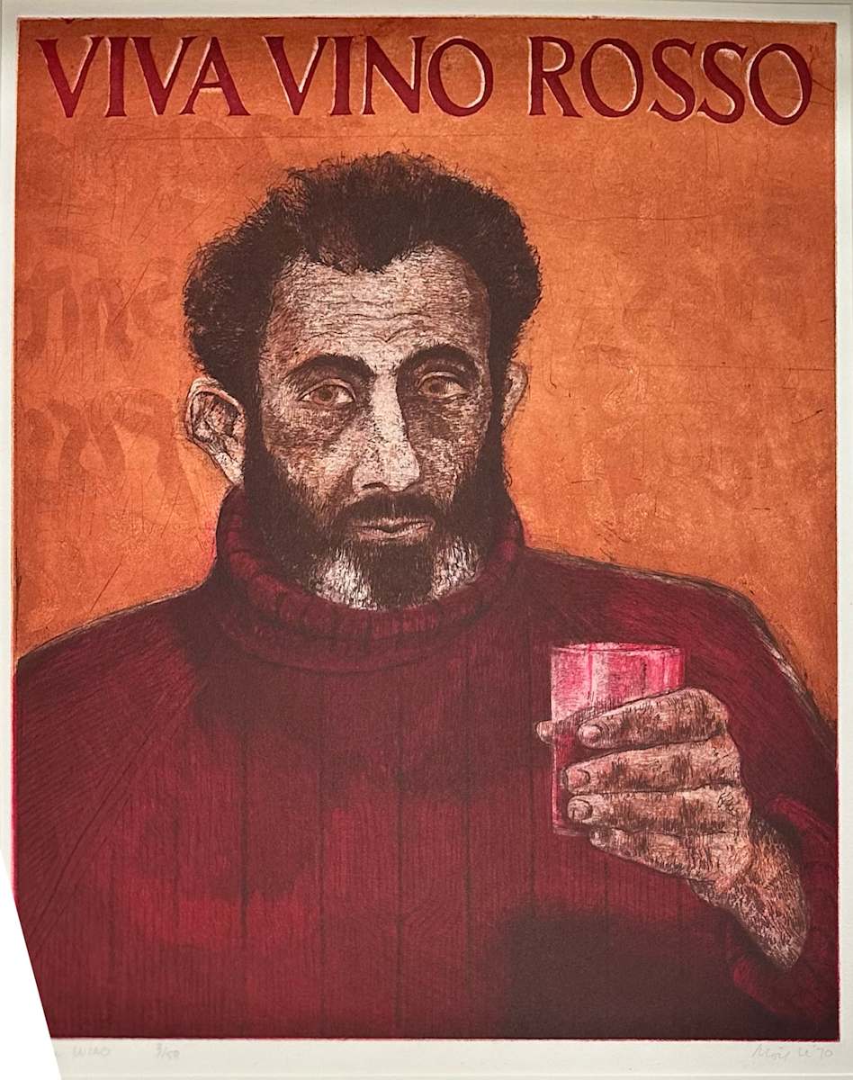 Viva Vino Rosso by Moishe Smith 