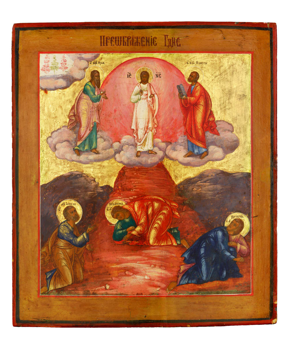 The Transfiguration of Christ by Anonymous  Image: Courtesy of the Museum of Russian Icons. Gift of Gordon Lankton.