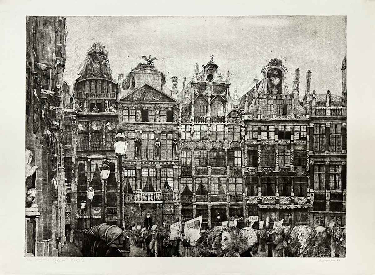 "The Peasants" Entry into Brussels by Moishe Smith 