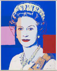 Queen Elizabeth from the Reigning Queens (Royal Edition Series) by Andy Warhol 