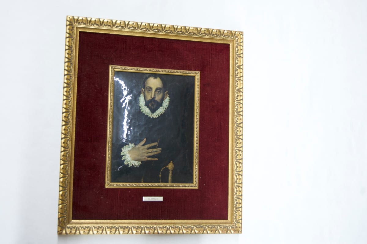 Gentleman with the hand on his Chest by Unknown, Reproduction of work by El Greco 