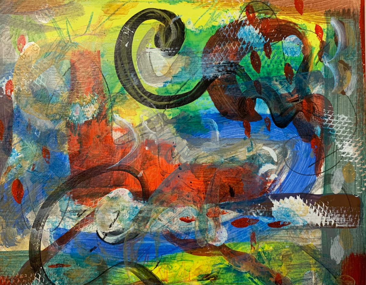 Vase With Flowers by Mari Matamoros 