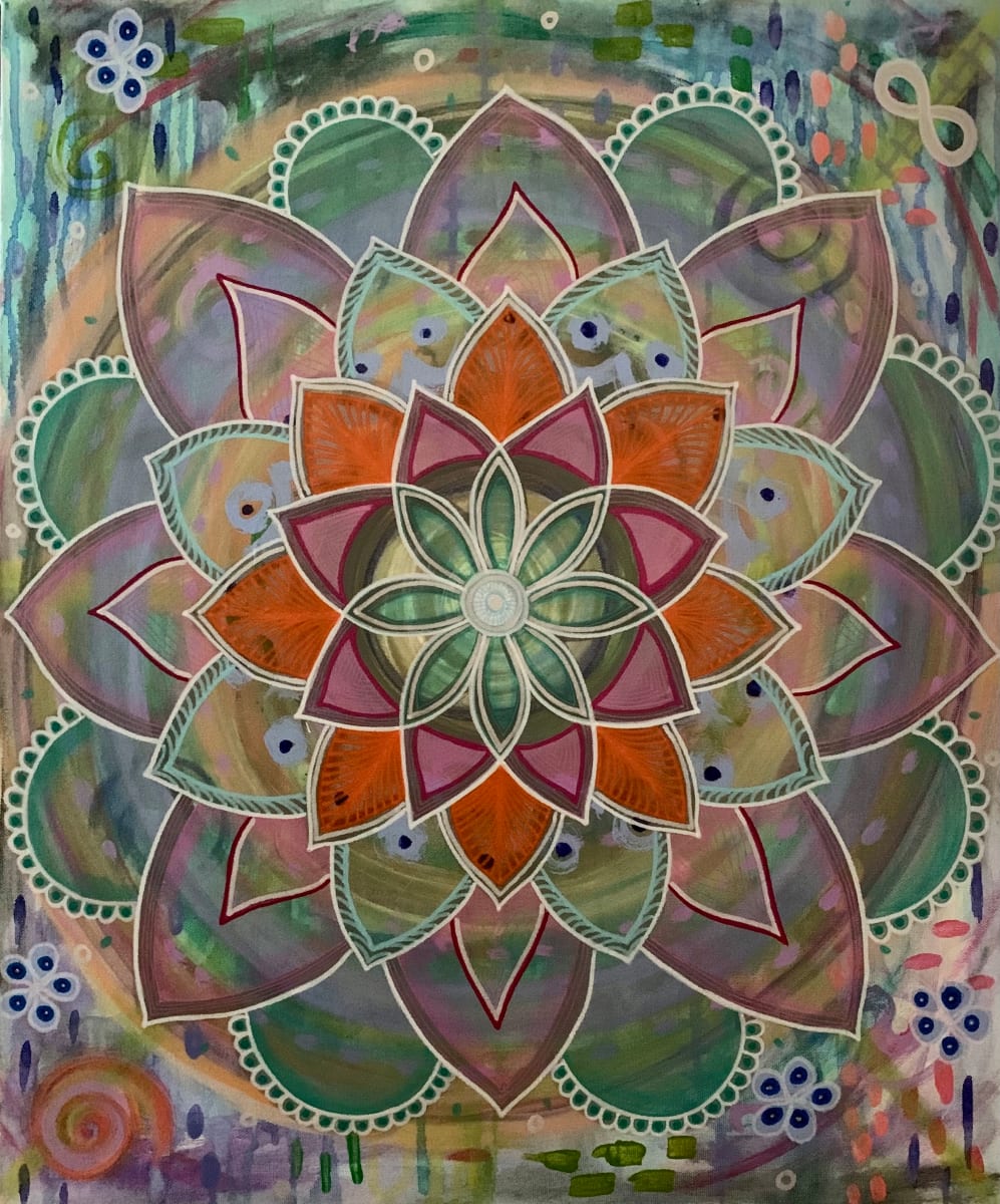 Intuitive Mandala #2 by Mari Matamoros 
