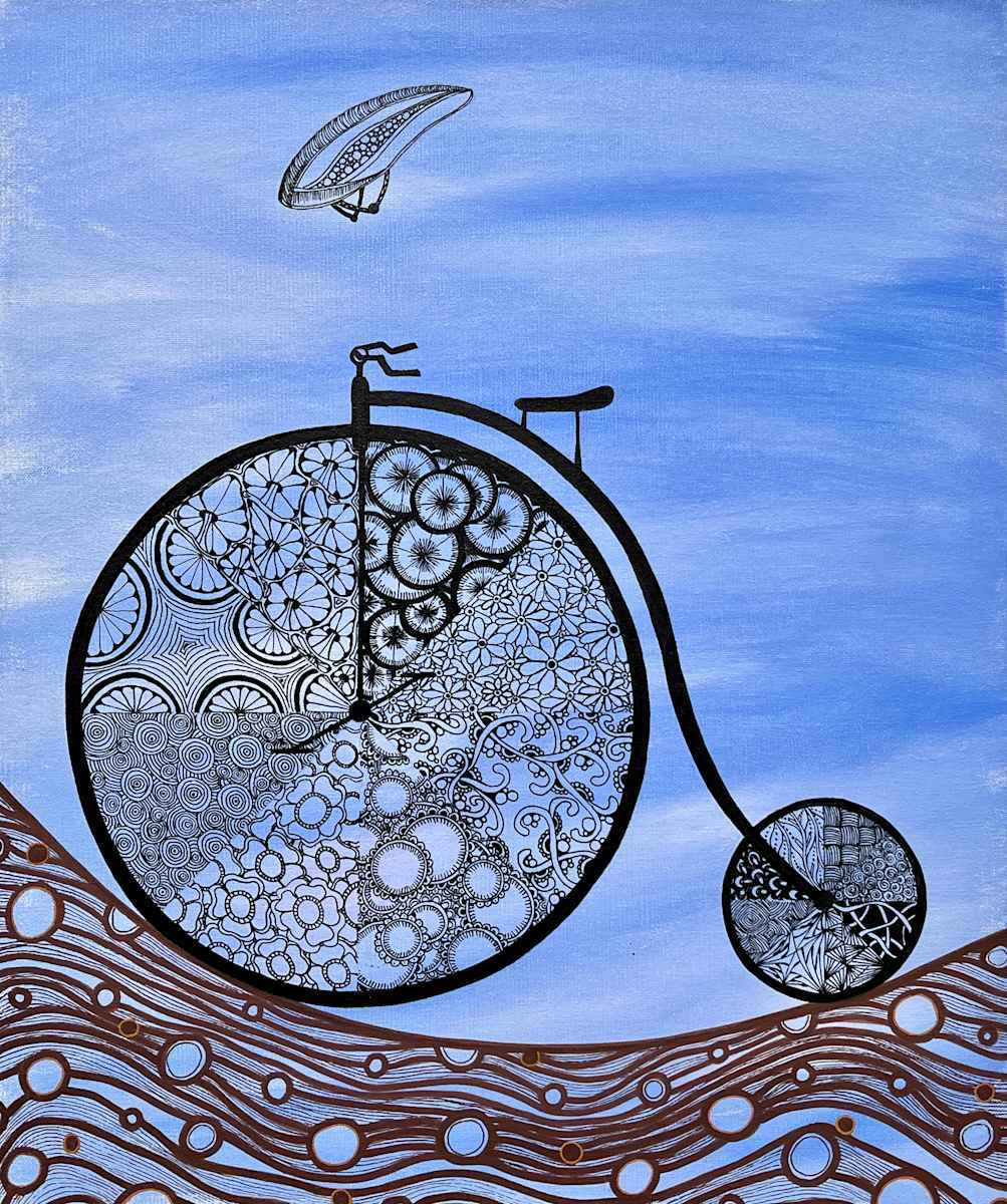 BMX A 100 years of surrealism 2024 by Mari Matamoros 