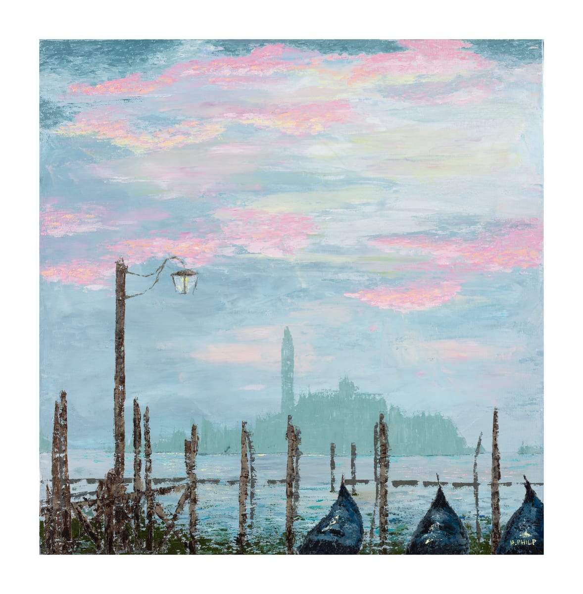 Venetian Mysts of Winter by Heather Philp 