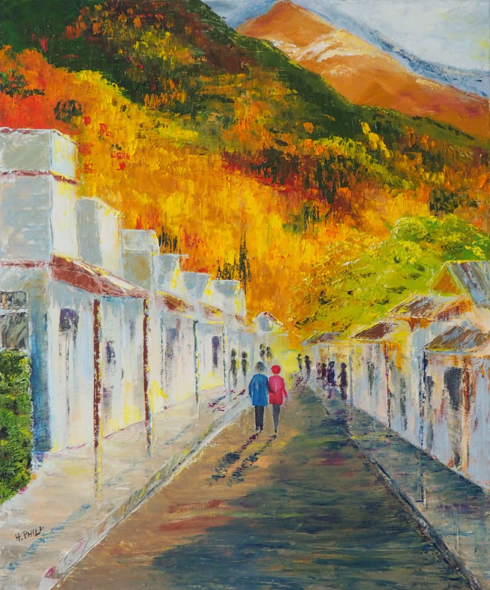 Autumnal Arrowtown by Heather Philp 