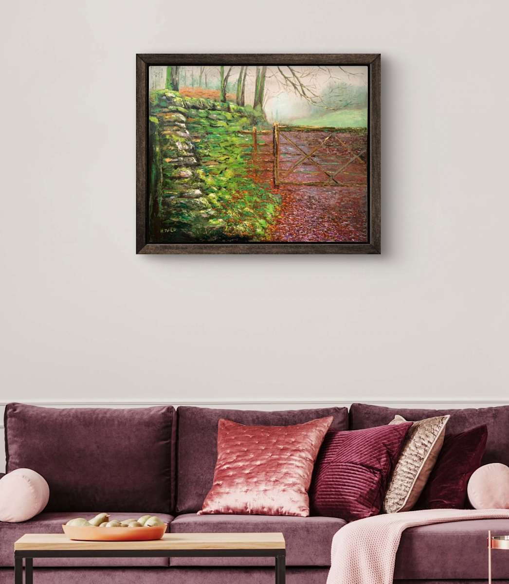 Contemplating Green      (Lakes District Fells, UK) by Heather Philp  Image: “The loveliest spot that man hath ever found.” - 

William Wordsworth