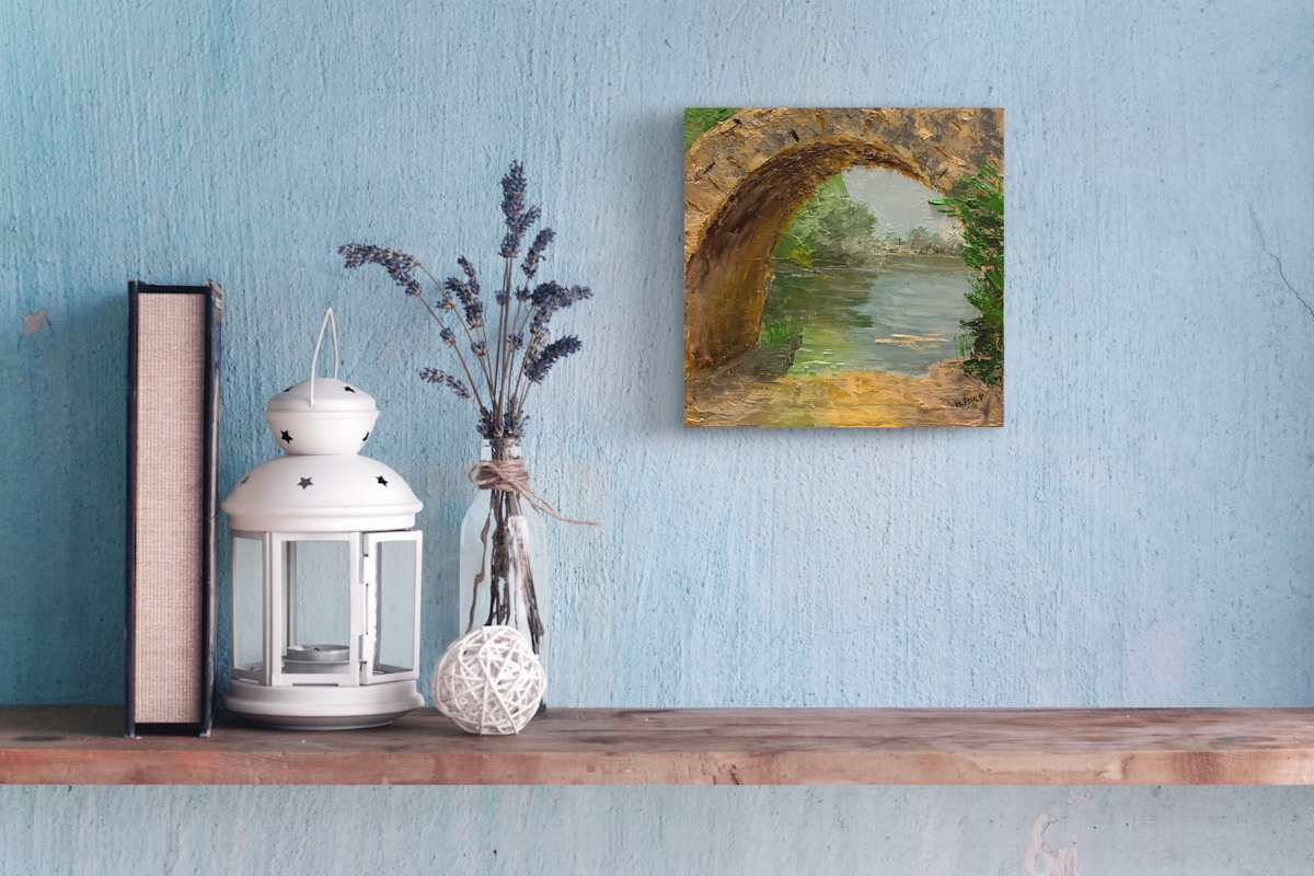 A View Contained (Stowe House, UK) by Heather Philp  Image: “All experience is an arch to build upon.” - Henry Adams.