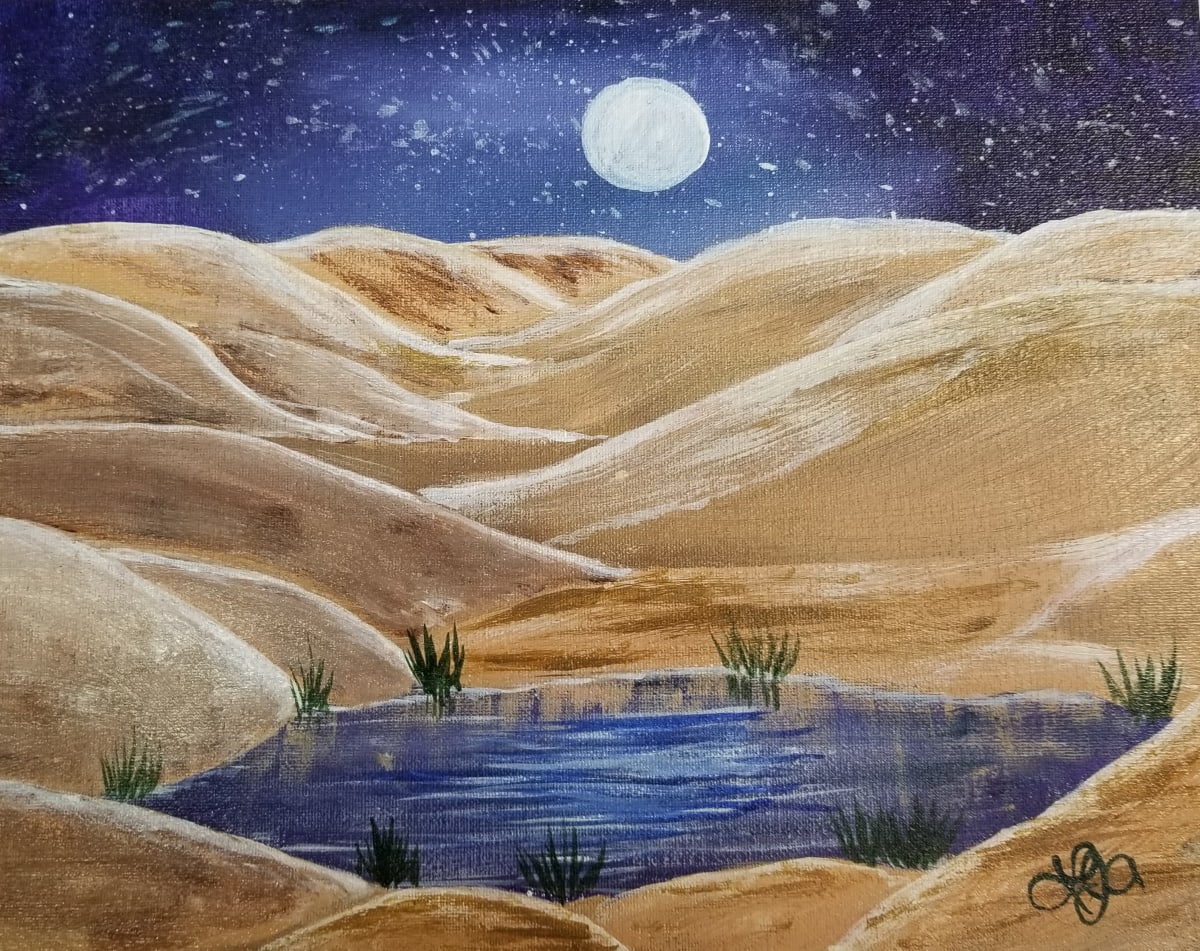 Oasis by Larry Alexis the junkart dog 