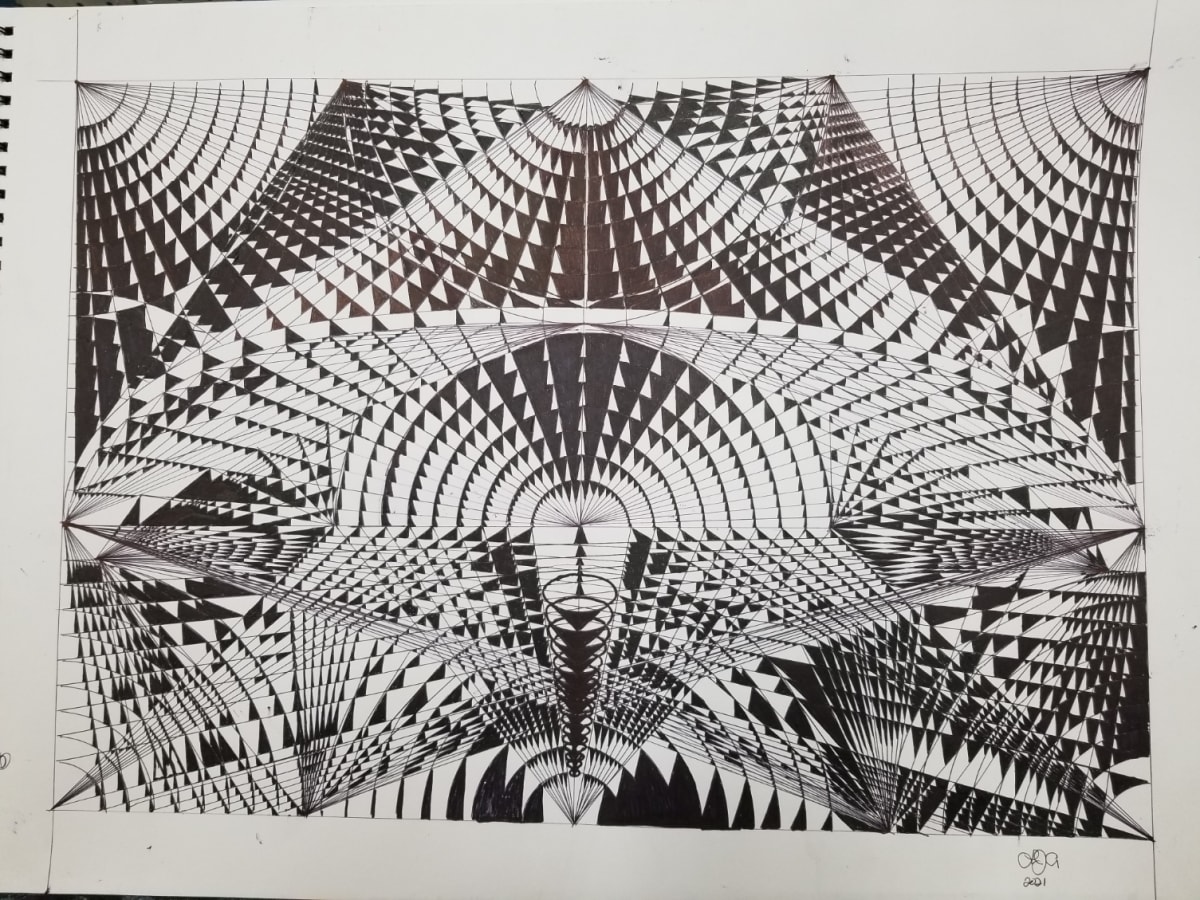 Untitled by Larry Alexis the junkart dog 