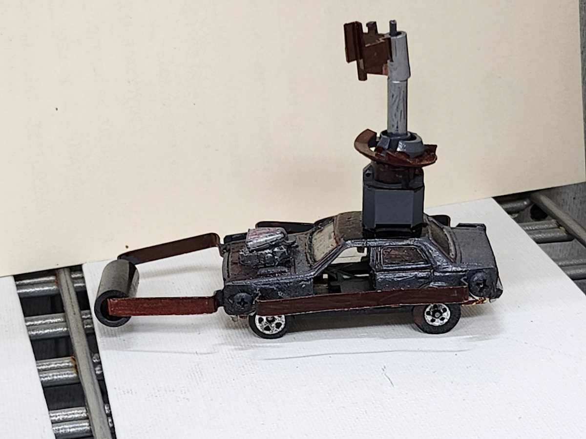Mine Mover by Larry Alexis the junkart dog 