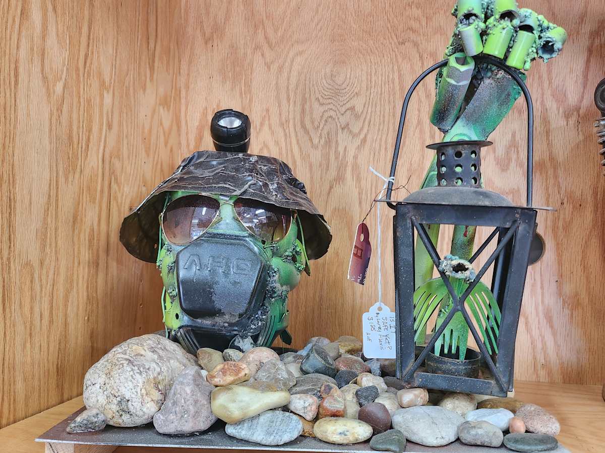 Is it Safe Yet by Larry Alexis the junkart dog 