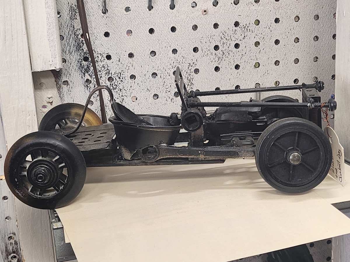 Racer by Larry Alexis the junkart dog 