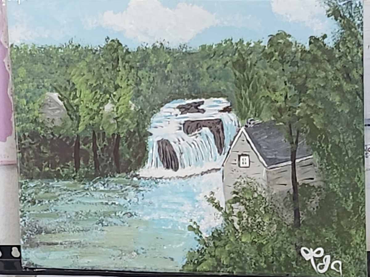 Ausible Chasm by Larry Alexis the junkart dog 