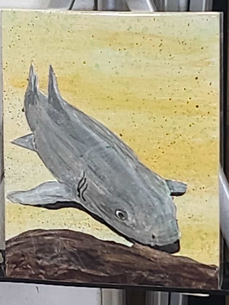 Sand Shark by Larry Alexis the junkart dog 