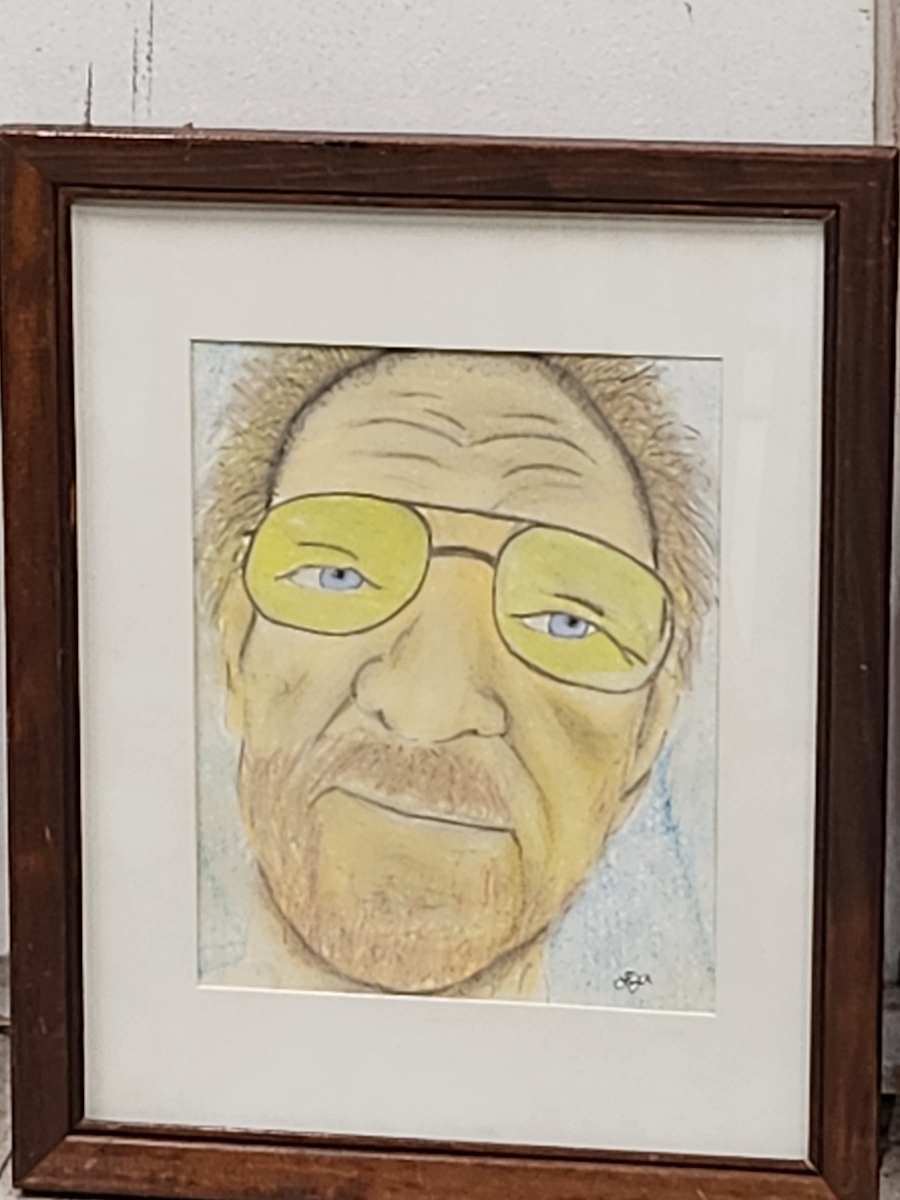 SelfPortrait by Larry Alexis the junkart dog 