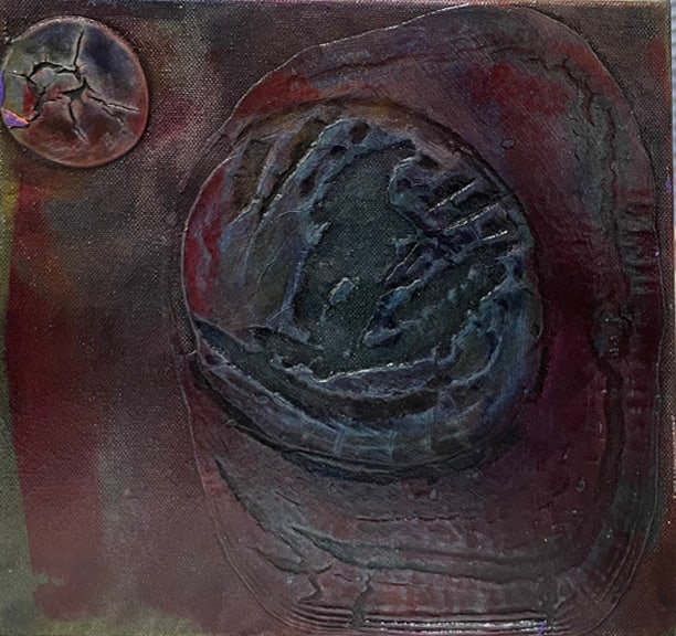 A Round Something Shapes The Form That is Becoming a Place -  $350 Take Home $150 by Kathy Skerritt 