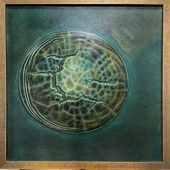 Geobiologic First Manifestation of Blue III - $500 Take Home $250 by Kathy Skerritt 