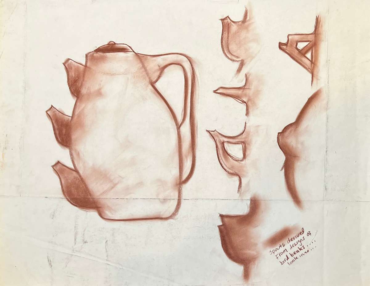 Untitled (spouts) - Take Home $20 by Kathy Skerritt 